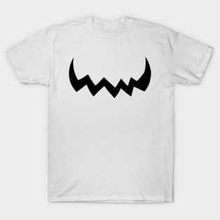 scary teeth face mask T-Shirt